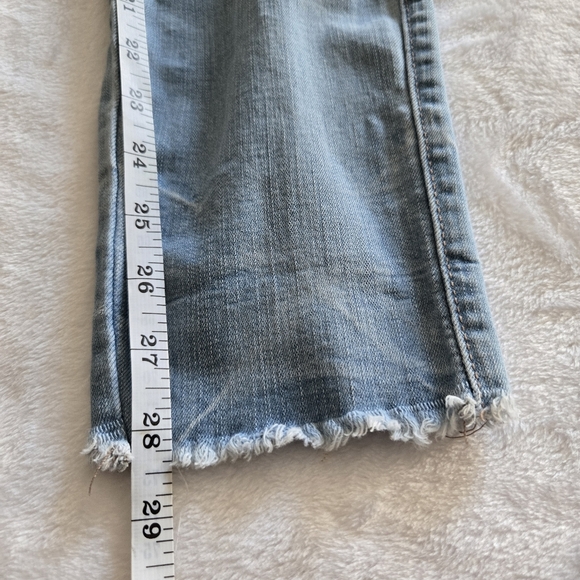 Aeropostle High Waisted Ankle Jeggings Distressed Denim 8 - Picture 13 of 15